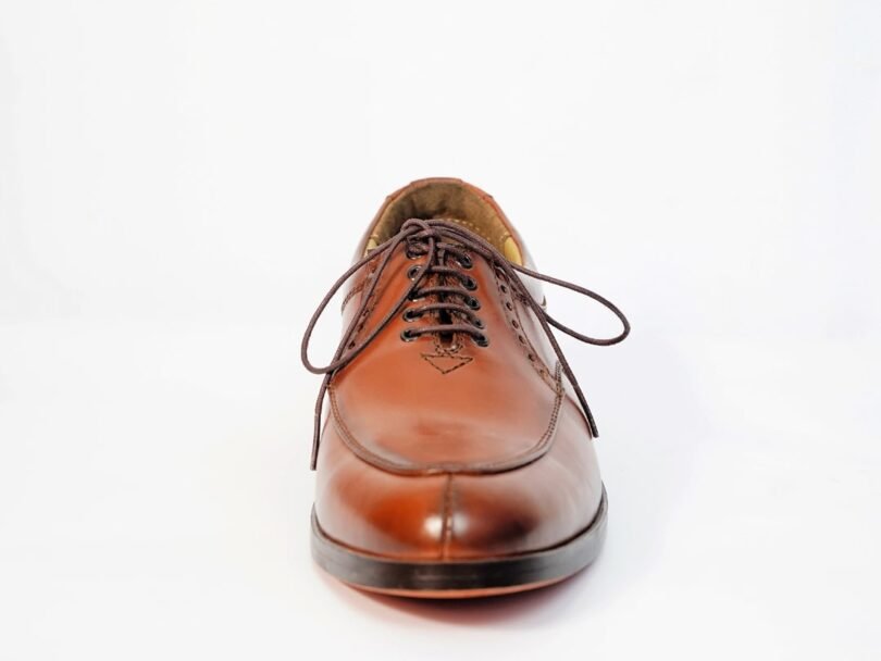 Oxford derby leather Brown - Image 4