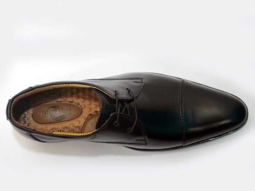 Cap toe Derby leather Black - Image 3